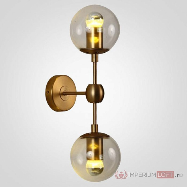 Бра Modo Sconce 2 Globes Gold 44.411 84999-22