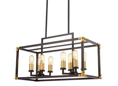 Светильник подвесной Lumina Deco LDP 1140-8 BK+MD
