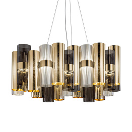 Люстра La Lollo Large Gold/Fume Slamp