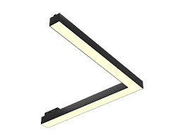 Светильник TrackLine Fold Angle (ral9005/400mm/400mm/LT70 — 3K/20W/120deg)