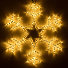 Фигура Arlight ARD-Snowflake-M4-750x750-324LED Warm 034252