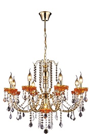 Люстра подвесная Arte Lamp VOLPE A3303LM-8-1GO