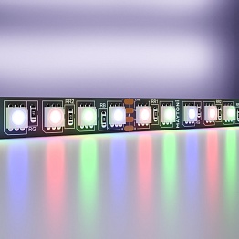 Светодиодная лента Maytoni Led Strip 24В 5050 21Вт/м RGB 5м IP20 Black 20038
