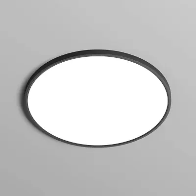 Светильник потолочный Denkirs THIN DK6524-BK