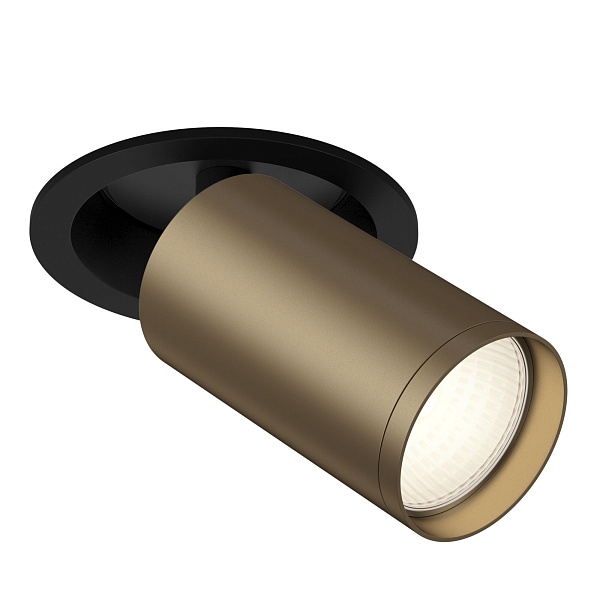 Встраиваемый светильник Maytoni Ceiling & Wall Focus S C048CL-1BBZ