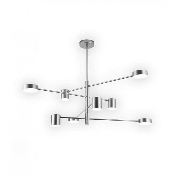 Люстра потолочная Designer Chandelier хром Мекли AMG006461