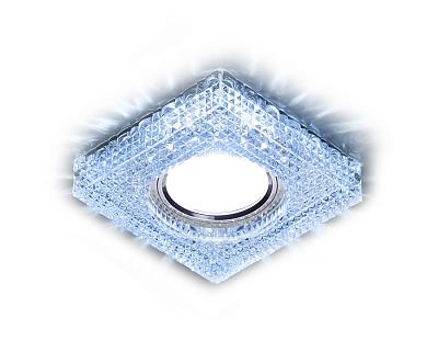 Встраиваемый точечный светильник MR16 со светодиодной подсветкой Ambrella Light S272 CL/CLD