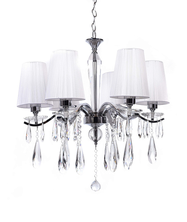 Подвесная люстра Lumina Deco Alessia LDP 1726-6 CHR