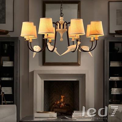 Светильник LED7 Future Lighting Loft Industry Rusted Arm Chandelier V3