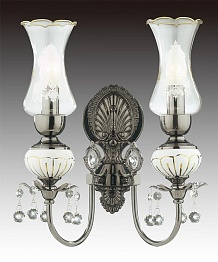 SL128.401.02 — Бра ST Luce, 2 плафона, белый с чёрным