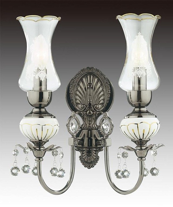 SL128.401.02 — Бра ST Luce, 2 плафона, белый с чёрным