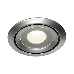 Светильник встраиваемый LUZO LED DISK 2700K хром 115808