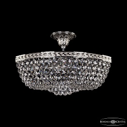 Люстра потолочная Bohemia Ivele Crystal 19283/45IV Ni