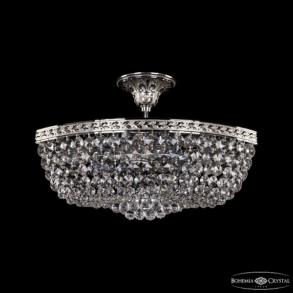 Люстра потолочная Bohemia Ivele Crystal 19283/45IV Ni
