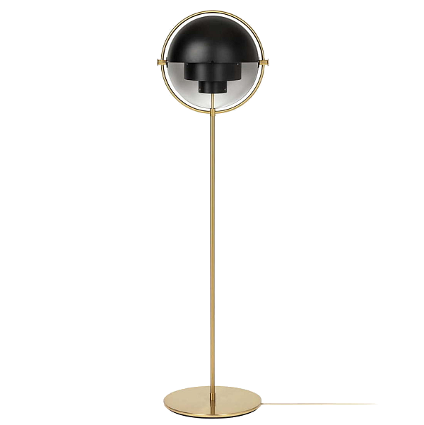 Торшер Louis Weisdorff Multi-lite floor lamp black Loft Concept 41.149