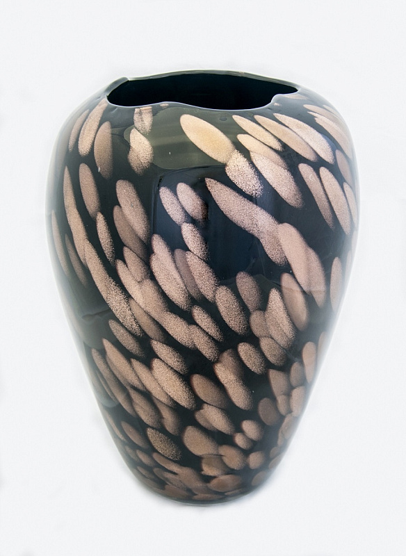 Ваза MAK interior Noir glass vase CK657