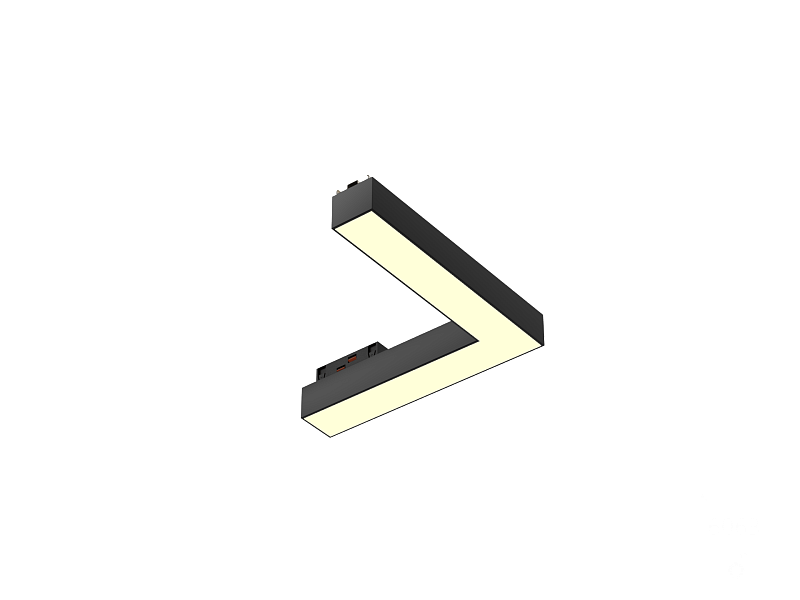 Светильник TrackLine Fold Angle (ral9005/200mm/200mm/LT70 — 3K/10W/120deg)
