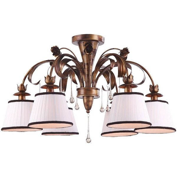 Потолочная люстра Arte Lamp Borgia A8100PL-6GA