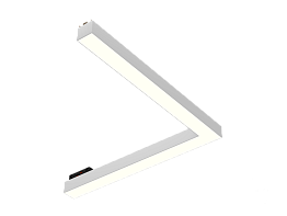 Светильник TrackLine Fold Angle (ral9003/400mm/400mm/LT70 — 4K/20W/120deg)