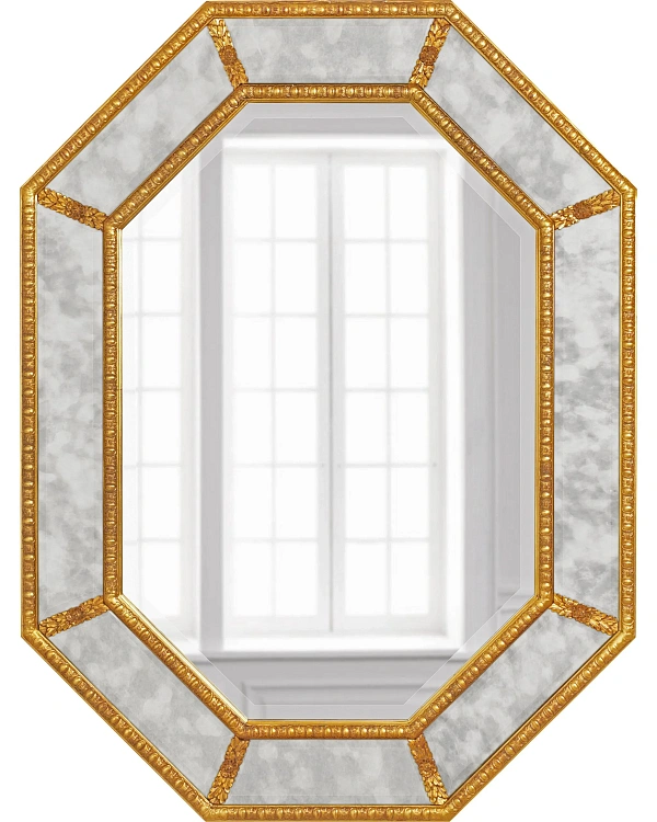 Зеркало Ньюпорт LouvreHome LHDWM127ZYH-AG