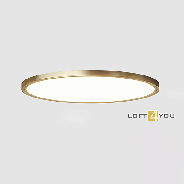 Светильник потолочный Brass Super Slim L08990