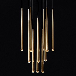 Люстра RH Aquitaine Round Chandelier | 18 патронов D 60 см