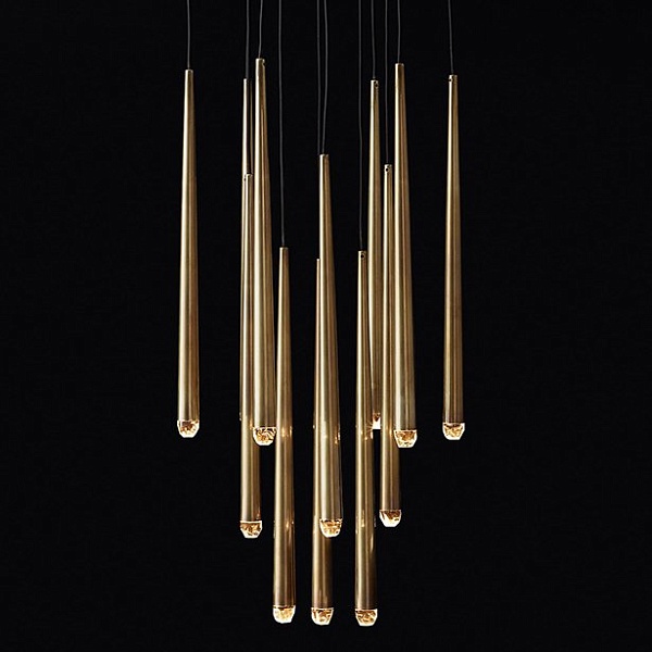 Люстра RH Aquitaine Round Chandelier | 18 патронов D 60 см