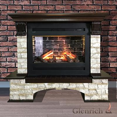 Электрокамин Гленрич «Бостон Rumba 3D»