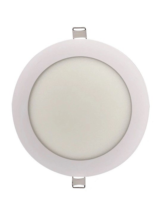 Cветильник светодиодный встраиваемый КОМПЛЕКТ 5 штук Elvan 102R-12W-4000K-Wh
