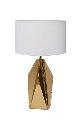 Лампа настольная с кремовым абажуром Garda Light K2KM1253TG-CW