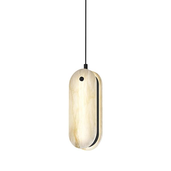 Подвесной светильник MD26030031-1A Matt black / Spanish Alabaster Delight Collection