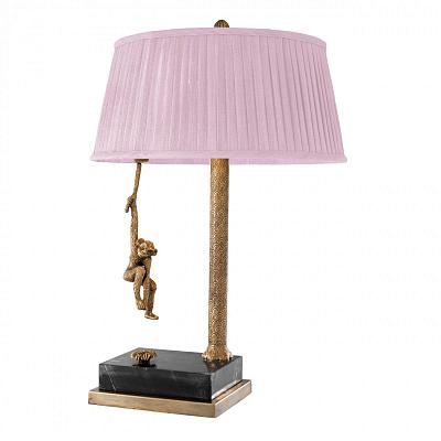 Настольная лампа Джунгли Table Lamp Jungle Pink