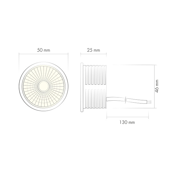 Лампочка Denkirs Slim Led DK4000-8W dim