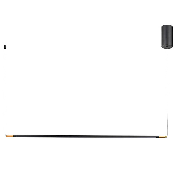 Люстра Drawing Line Gold Black Linear