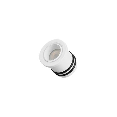 Мебельный светильник Arlight ART-PICCOLO-BUILT-R13-1W Warm3000 (WH, 30 deg, 3V) (IP40 Металл) 061666