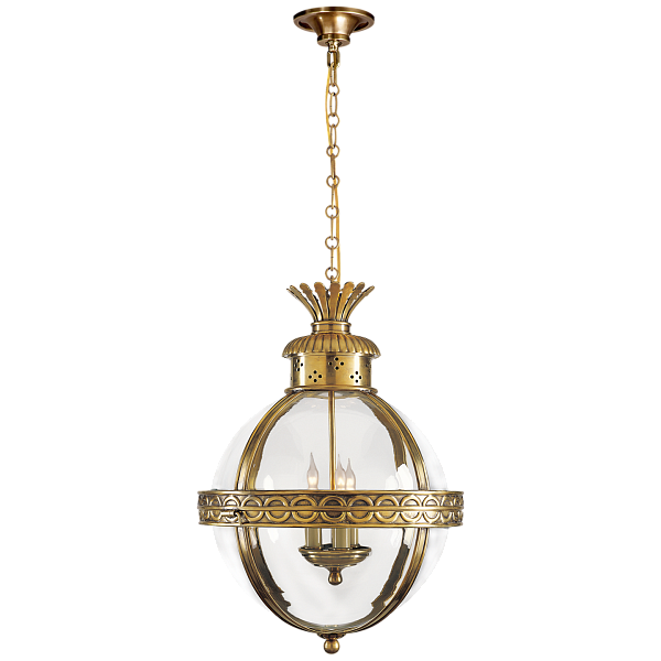 Потолочный светильник Visual Comfort Crown Top Globe CHC2111AB-CG