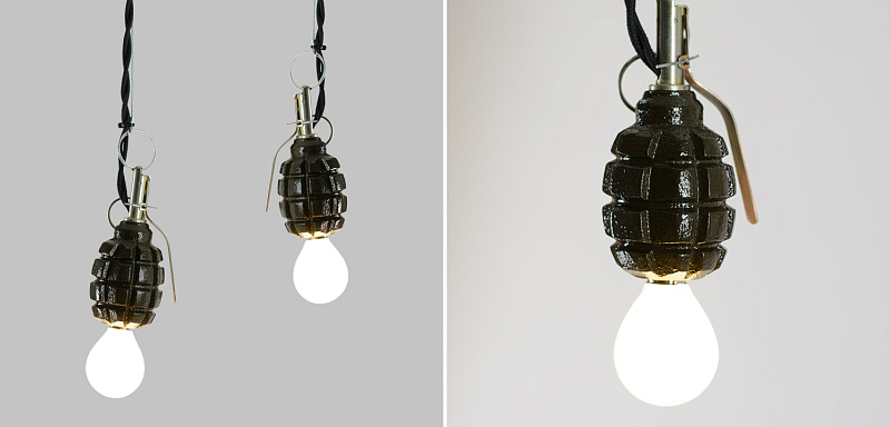 Подвесной светильник Grenade Lamp Loft-Concept 40.3414
