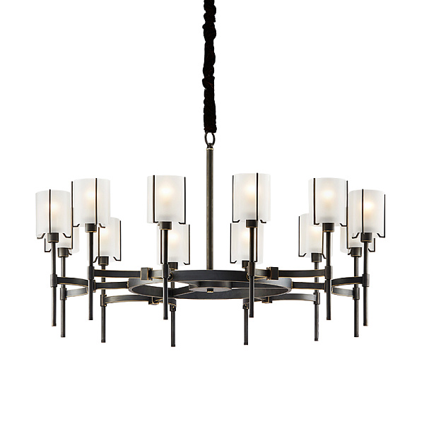 Подвесная люстра Loft Industry Modern - The Black Chandelier2
