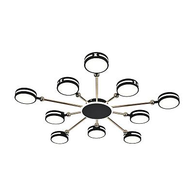 Потолочный светильник Escada 10206/10 LED*130W Black/Gold