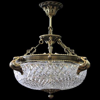 Люстра из хрусталя ХН-О-25 КР (350) Орнамент