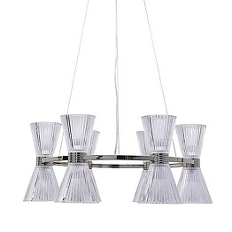 Люстра Glass Horn Light matt nickel 65