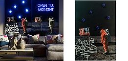 Дизайнерский Постер Неоновый светящийся Like a Boss Loft Concept 80.264