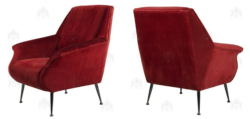 Кресло Eichholtz Chair Trezzo Red 01.109578