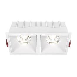 Встраиваемый светильник Maytoni Technical Alfa LED DL043-02-15W4K-SQ-W