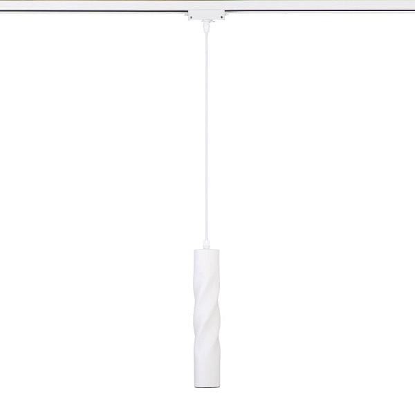 Трековый светодиодный светильник Eurosvet Scroll 50162/1 LED белый