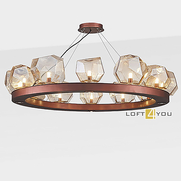 Светильник Copper Art Lustre Loft4You L02276