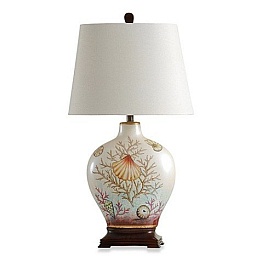 Настольная лампа Shell In Coral