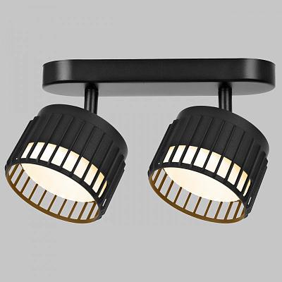 Светильник GX53 2*12W настенно-потолочный спот Черный IMEX IL.0005.2301-2-BK