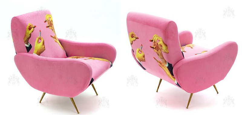 Кресло SLT Armchair Lipsticks Pink 01.16079