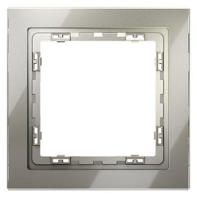 Рамка стеклянная VOLTUM S70 на 1 пост VLS110104